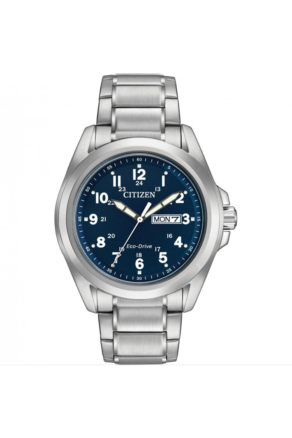 

Классические часы Eco-Drive из нержавеющей стали Eco-Drive — Aw0050-58L Citizen, синий