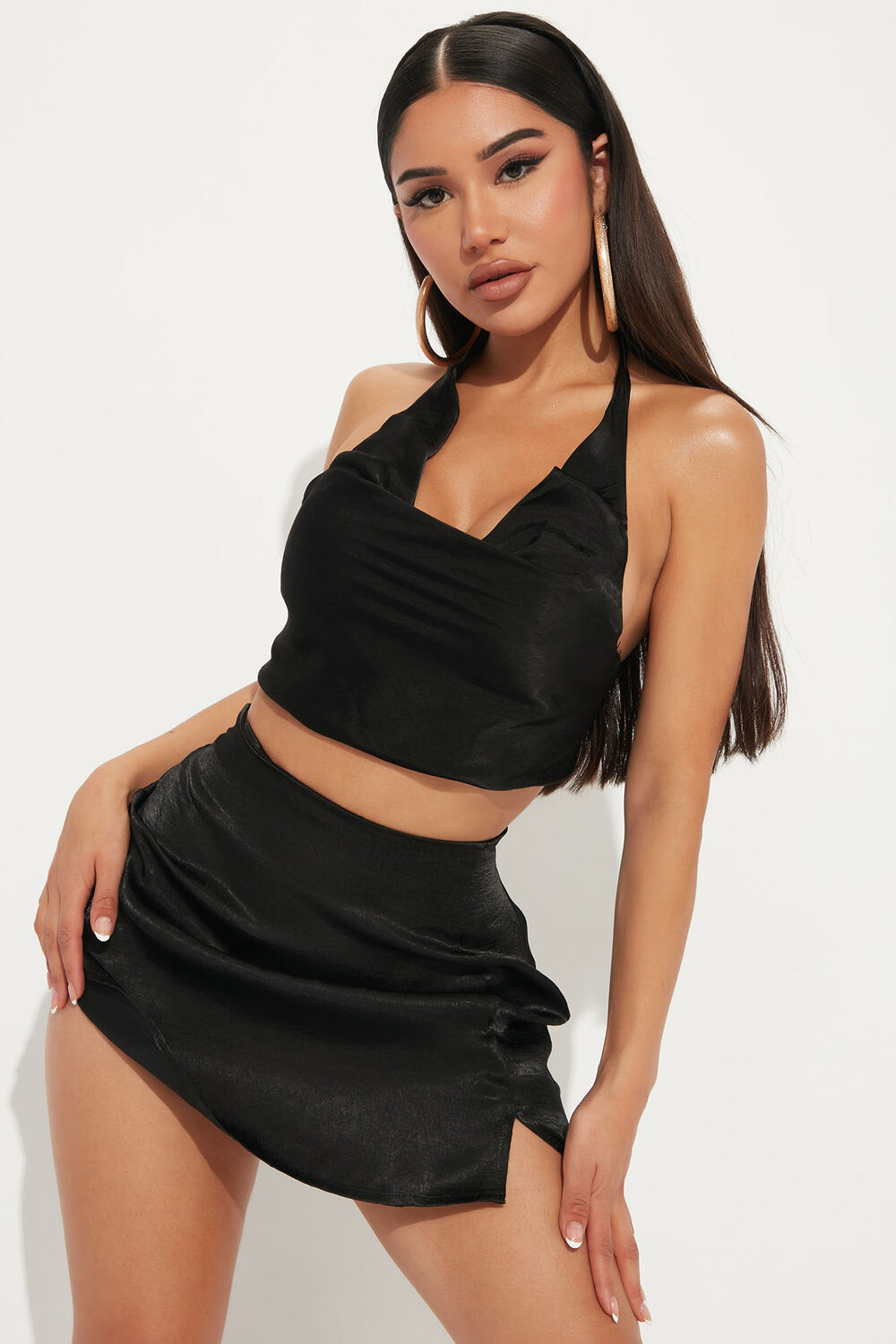 

Юбка Fashion Nova WC46397WSET, черный