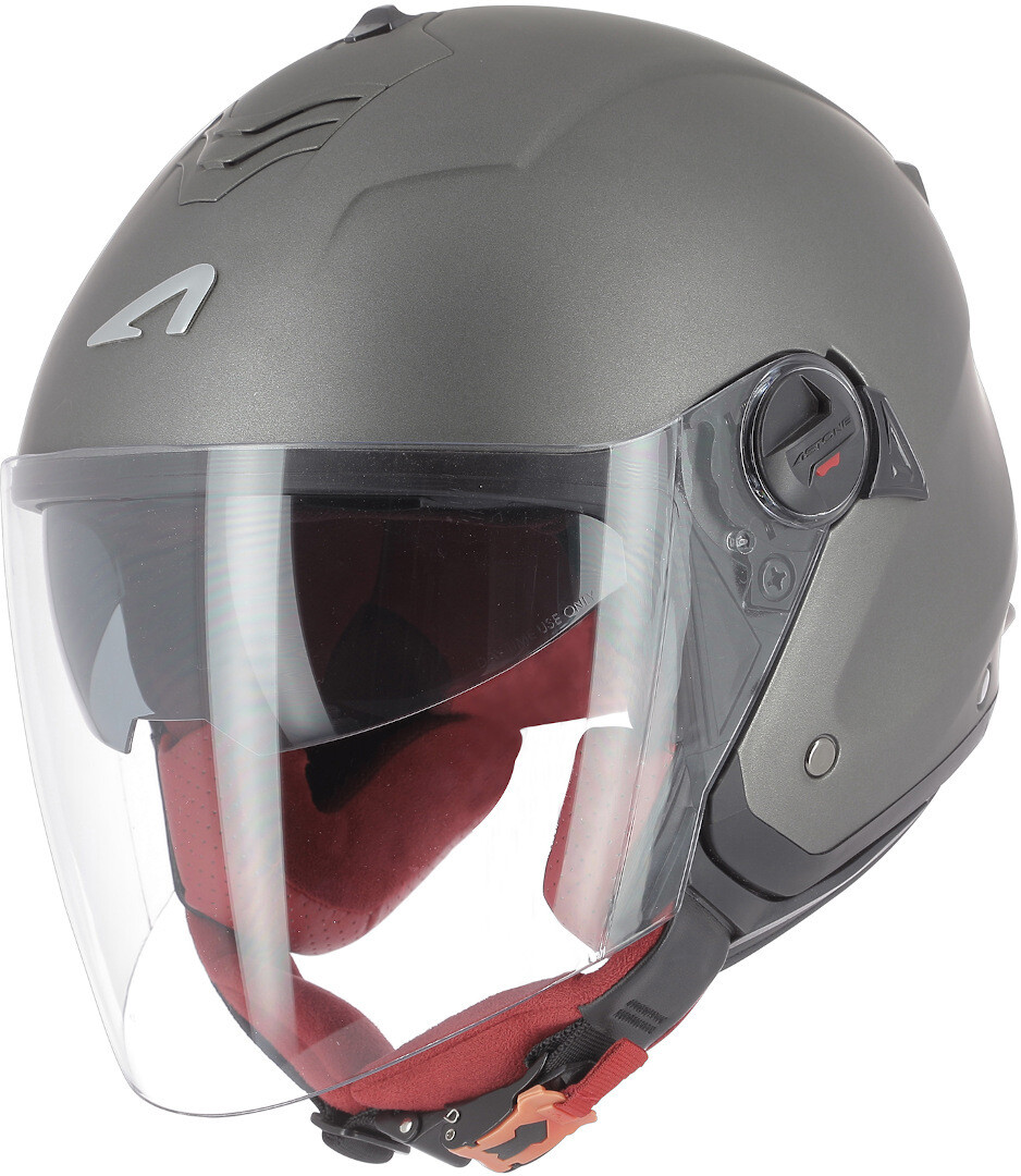

Шлем Astone Minijets Monocolor, матовый/металлик