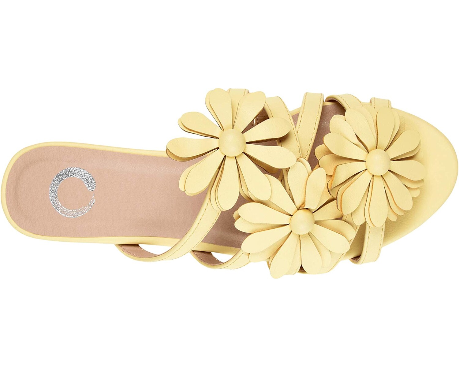 

Сандалии Dolliah Slide Journee Collection, желтый