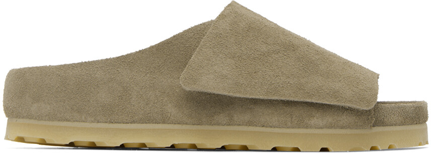 

Сандалии серо-коричневого цвета Birkenstock Edition 'Los Feliz' Fear of God