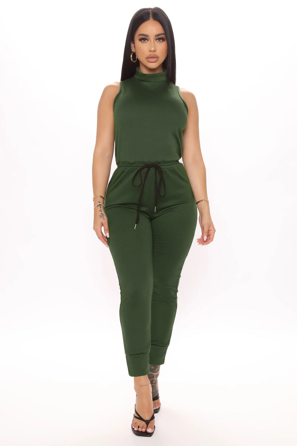 

Комбинезон Fashion Nova P7026, оливковый