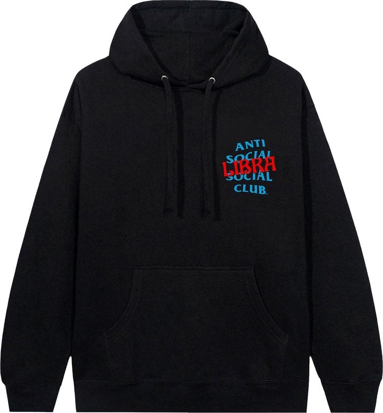 Худи Anti Social Social Club Libra Hoodie 'Black', черный - фото