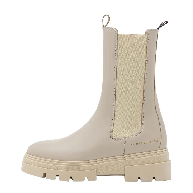 

Сапоги Tommy Hilfiger Chelsea booti, бежевый