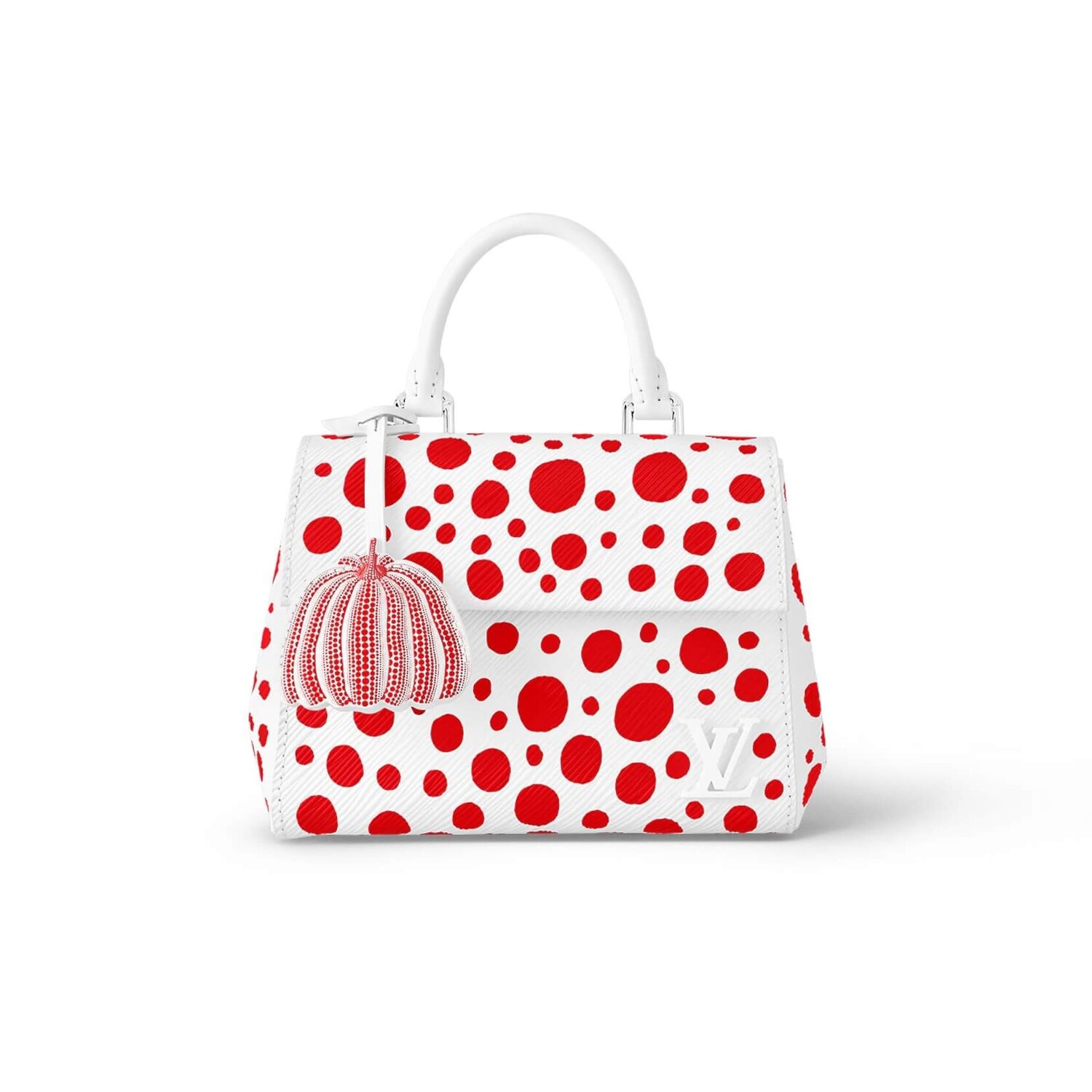 

Сумка Louis Vuitton x Yayoi Kusama Cluny Mini, белый/красный