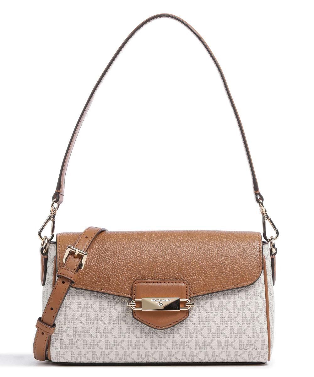 

Сумка через плечо Fleur холст, искусственная кожа Michael Kors, белый
