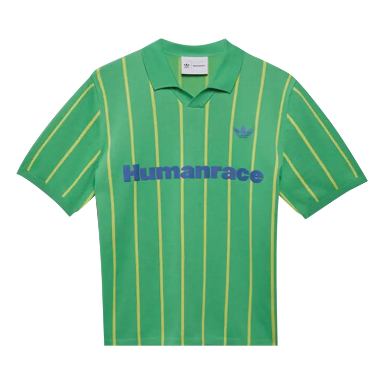 

Джерси Adidas adidas x Pharrell Williams Knit 'Semi Screaming Green', зеленый
