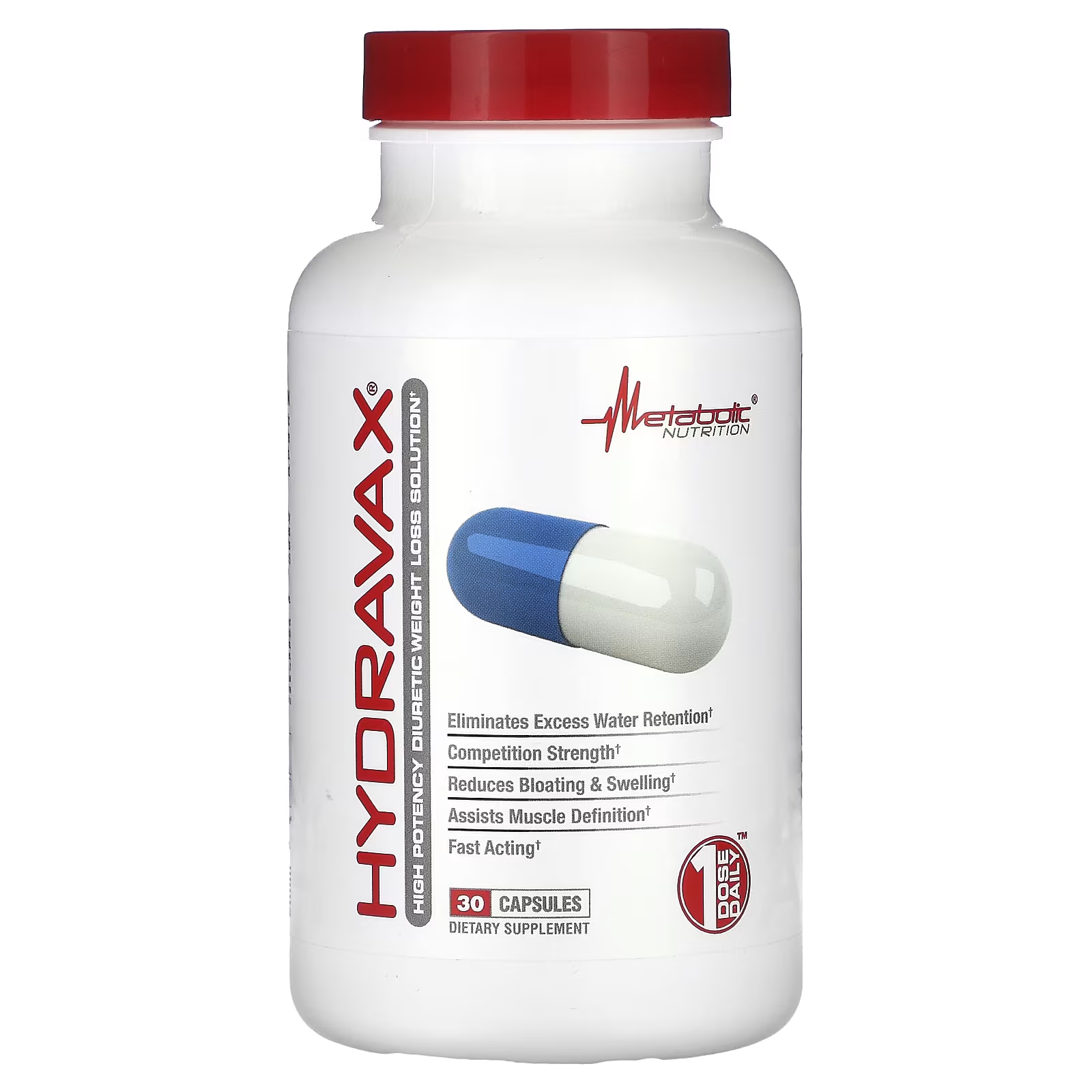 Дополнительное питание Metabolic Nutrition Hydravax, 30 капсул