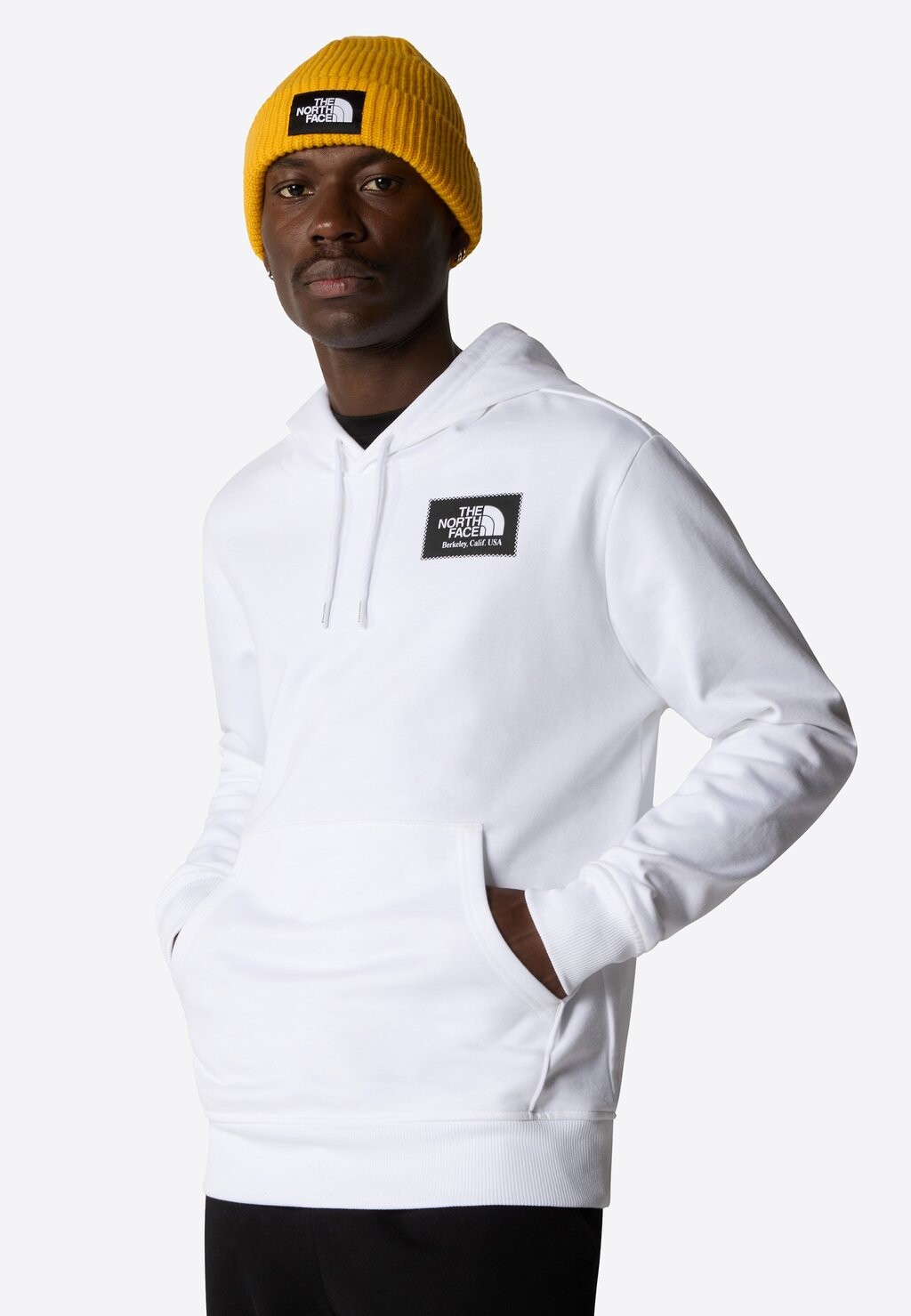 

Толстовка Berkeley Box The North Face, цвет tnf white tnf black