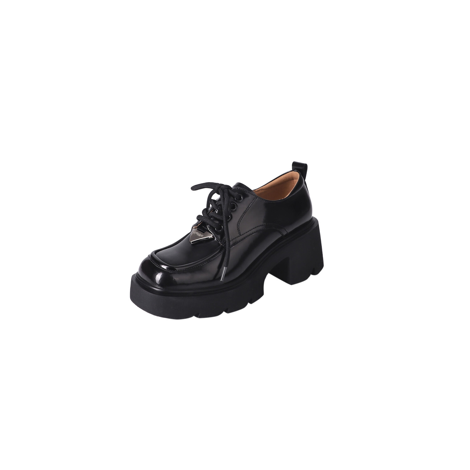 

Лоферы AIQINISHA Loafers Women's Low-Top, черный