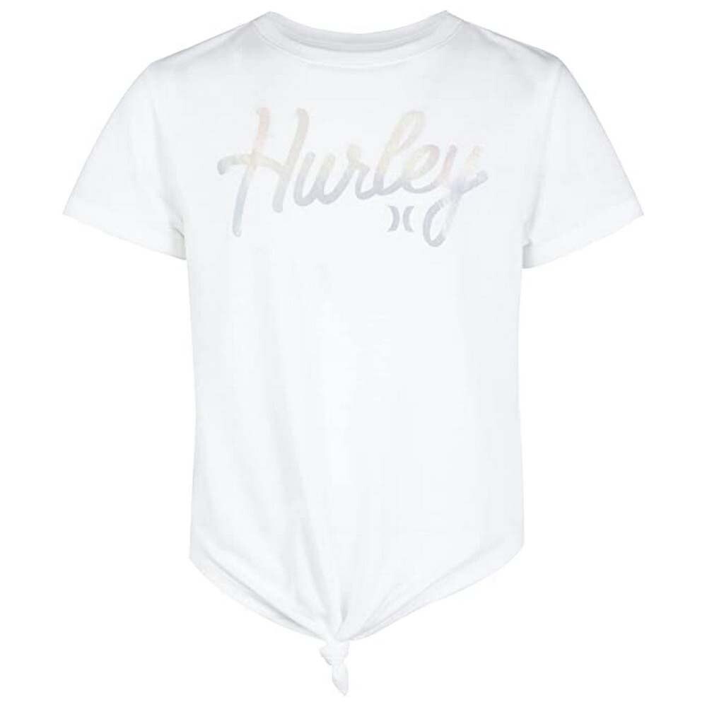 

Футболка Hurley Knotted Boxy Girl, белый