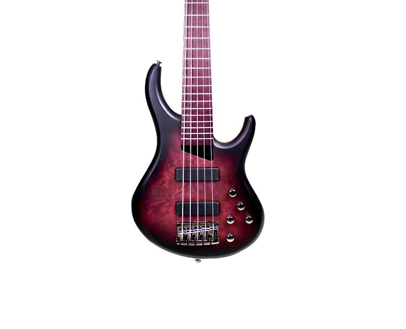 

Басс гитара MTD Kingston AG 5 5-String Bass Guitar - AG Burst w/ Purple Heart FB