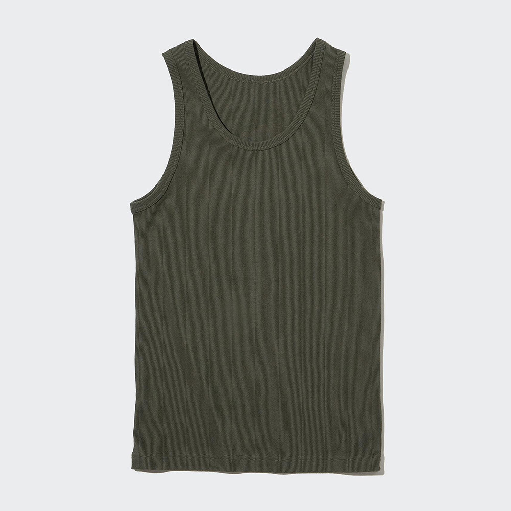 

Мужской/женский жилет в рубчик Uniqlo Variety T с нижней рубашкой (можно носить как мужчинам, так и женщинам)