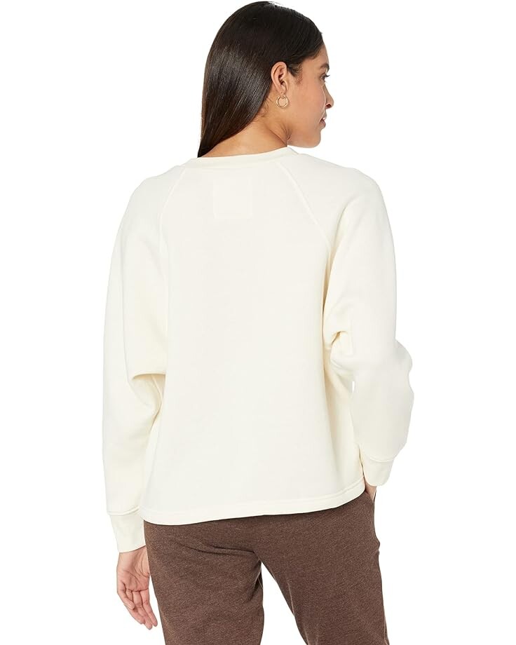 

Толстовка Madewell MWL Betterterry Henley Sweatshirt, цвет Antique Cream