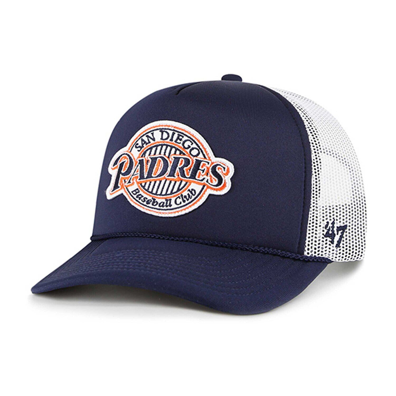

Мужская темно-синяя кепка San Diego Padres с логотипом '47 Trucker Snapback