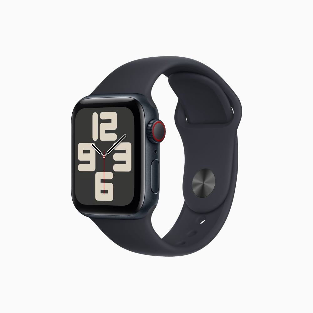 Умные часы Apple Watch SE Gen 2 2023 (GPS + Cellular), 40 мм, Midnight  Aluminum Case/Midnight Sport Band - S/M – купить с доставкой из-за рубежа  через платформу «CDEK.Shopping»