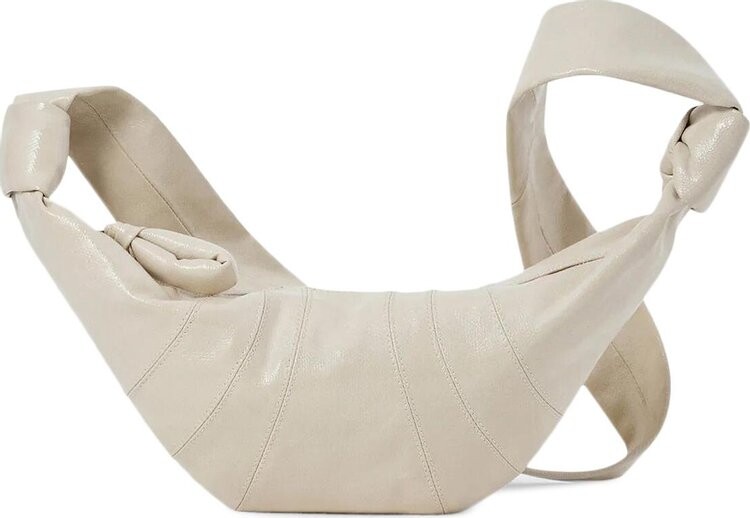 

Сумка Lemaire Small Croissant Bag Dusty Mastic, белый