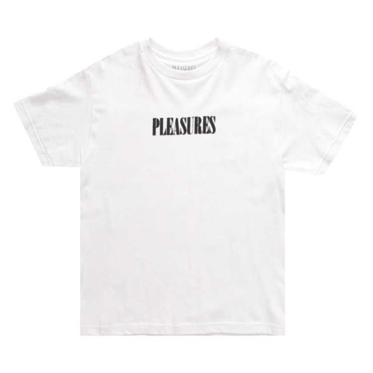 

Футболка Pleasures Blurry T-Shirt 'White', белый