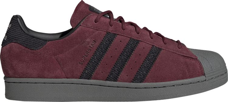 Adidas superstar sales suede red