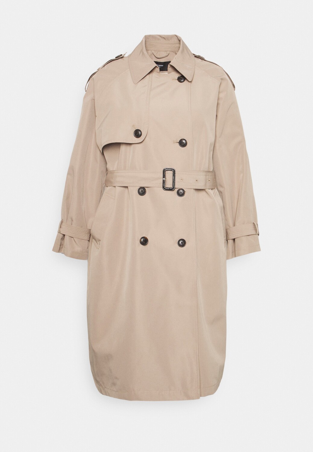 

Тренч Vero Moda Curve, серый