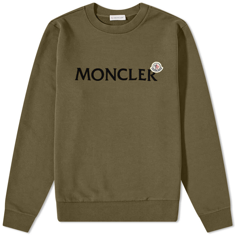 

Толстовка Moncler Trademark Logo Crew Sweat, Коричневый