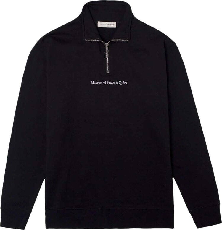 

Толстовка Museum of Peace & Quiet Quarter Zip 'Black', черный