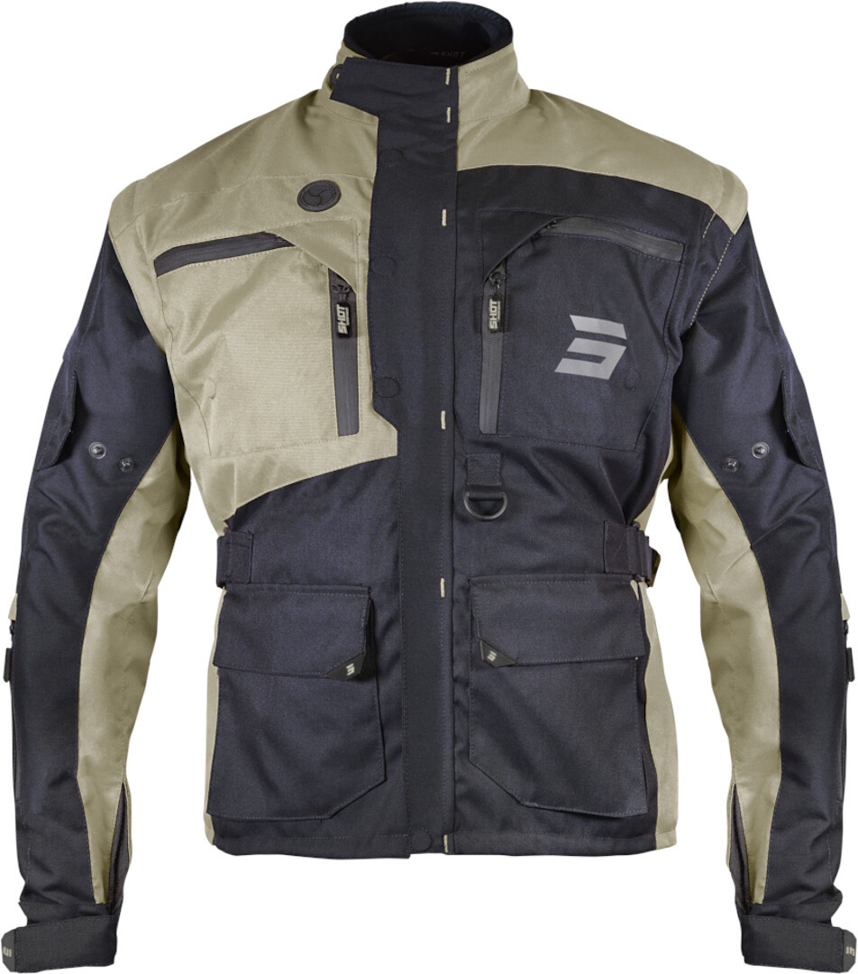 Куртка Shot Racetech для мотокросса, песочный/черный куртка ranger softshell для мотокросса fox песочный черный
