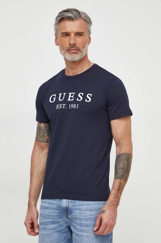 

Футболка Guess, темно-синий