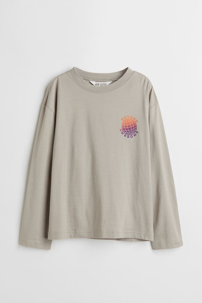 

Топ из джерси с рисунком H&M