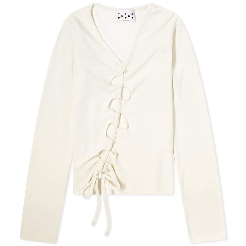 

Футболка AVAVAV Cut Out Lace Up Top