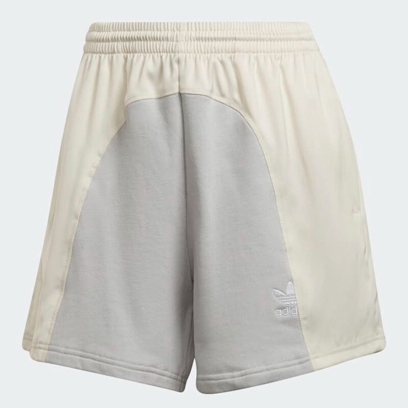 

Шорты Adidas Originals Adicolor Split Trefoil, кремово-белый/серый