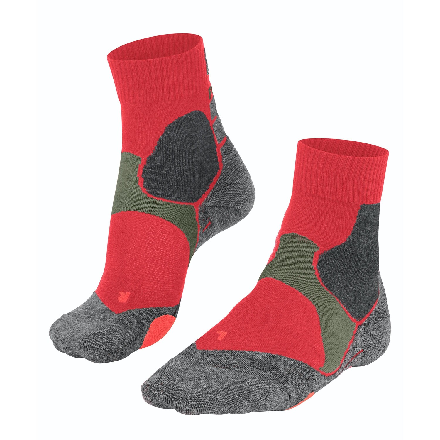 

Носки Falke Bc3 унисекс, красный / красный / серый