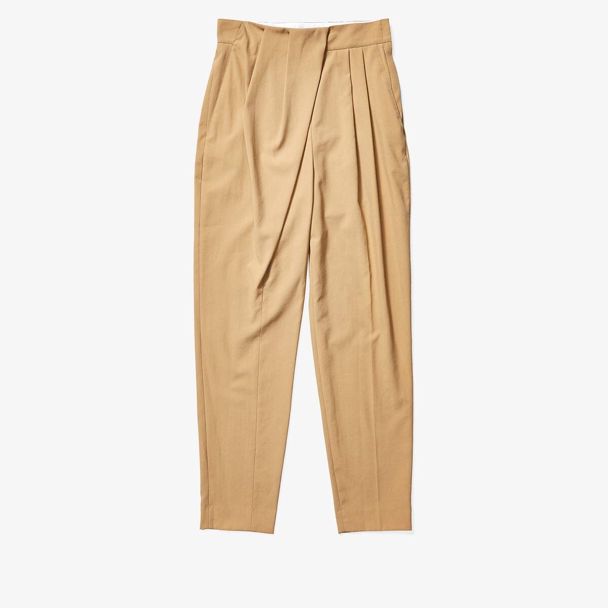 

Брюки Proenza Schouler, Lightweight Tech Suiting Draped Front Pants, Коричневый