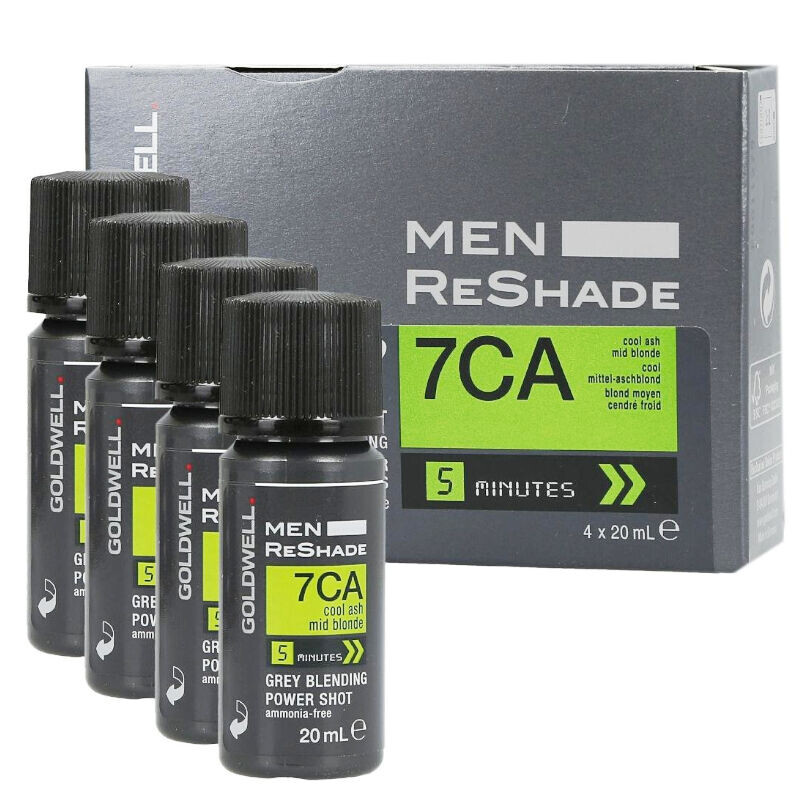 

Goldwell Men Reshade осушитель для волос для мужчин 7CA, 4x20 мл/1 уп.