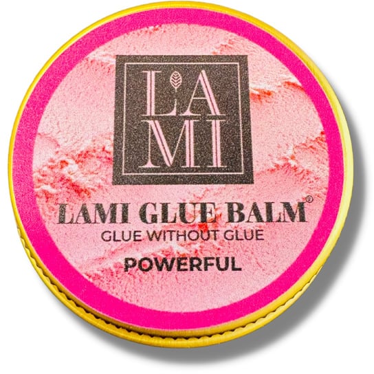 Клей, без клея, персиковый мокни, 20г Lami Lashes Powerful Balm, Project Lashes