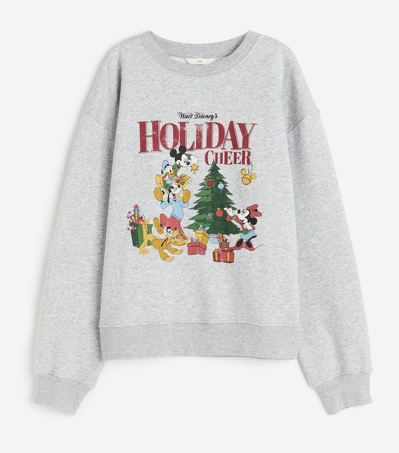 

Свитшот H&M Mickey Mouse with Motif, серый