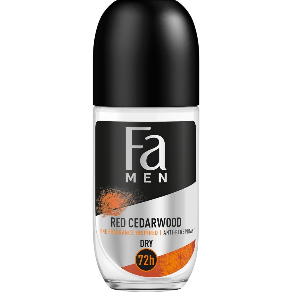 

Fa Шариковый антиперспирант Men Red Cedarwood 72h с ароматом древесных нот красного кедра 50мл