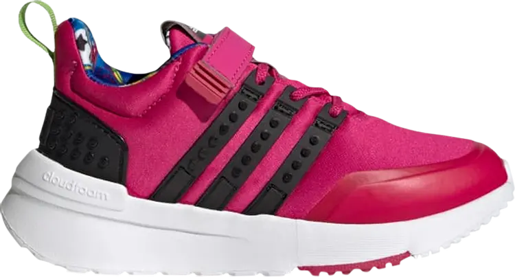 

Кроссовки Adidas LEGO x Racer TR Little Kid 'Real Magenta', фиолетовый