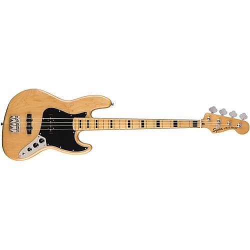 

Электрогитара Squier Classic Vibe '70s Jazz Bass, кленовый гриф, натуральный
