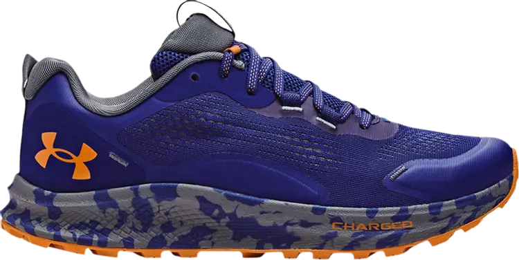 

Кроссовки Under Armour Charged Bandit Trail 2 Sonar Blue Orange, синий