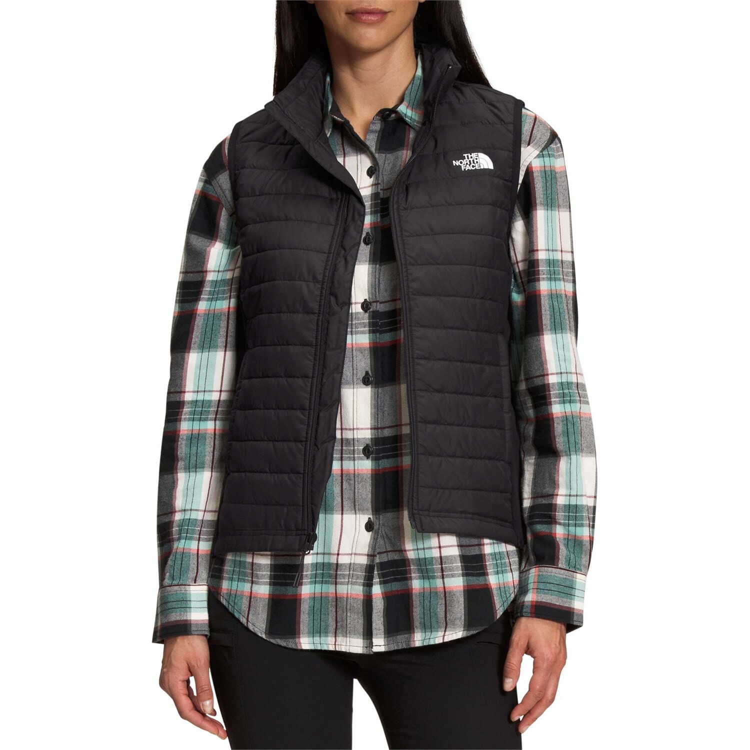 

Жилет The North Face Canyonlands Hybrid — женский, черный
