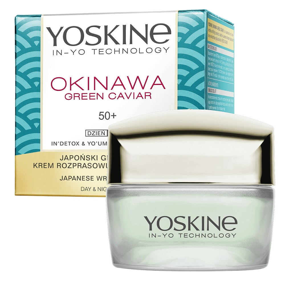 

Yoskine Крем для лица Okinawa Green Caviar дневной и ночной 50+ 50мл