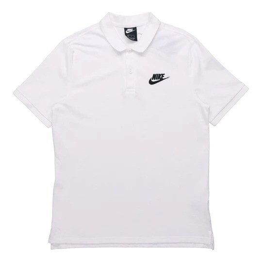 

Рубашка поло Nike Small Logo Casual Sports Short Sleeve, белый