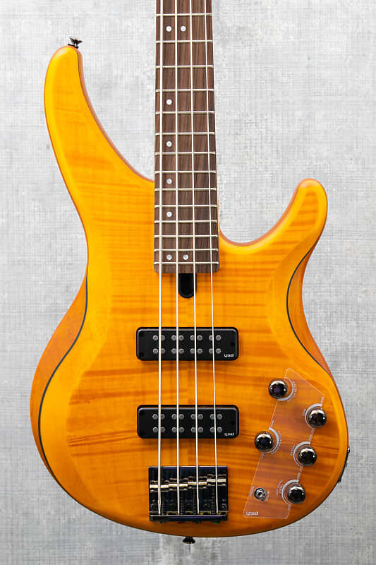 

Бас-гитара Yamaha TRBX604 FM Matte Amber TRBX604 FM Bass Guitar