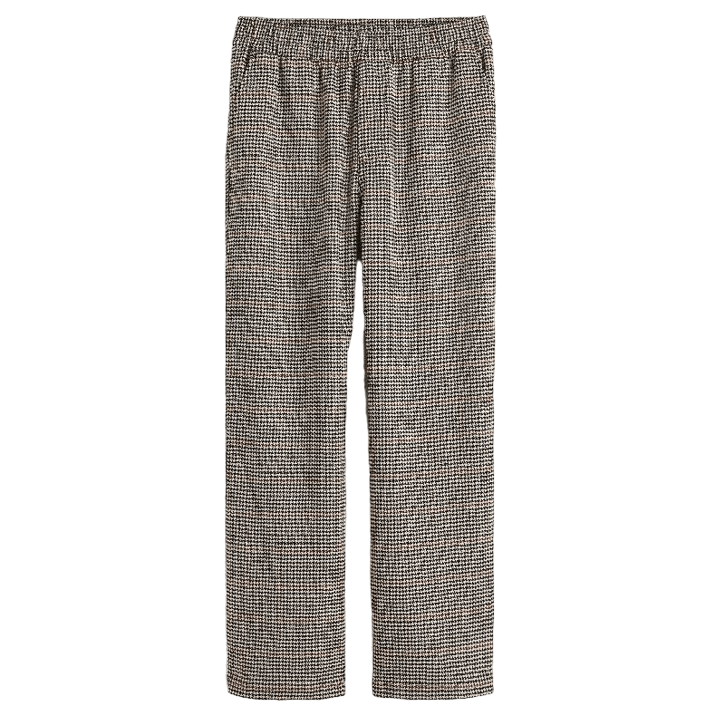 Брюки H&M Ankle-length, светло-бежевый женские прямые брюки из тканого материала би стрейч jones new york