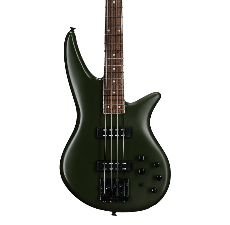 цена Электрическая бас-гитара Jackson X Series Spectra SBX IV, матовый армейский оттенок X Series Spectra SBX IV Electric Bass