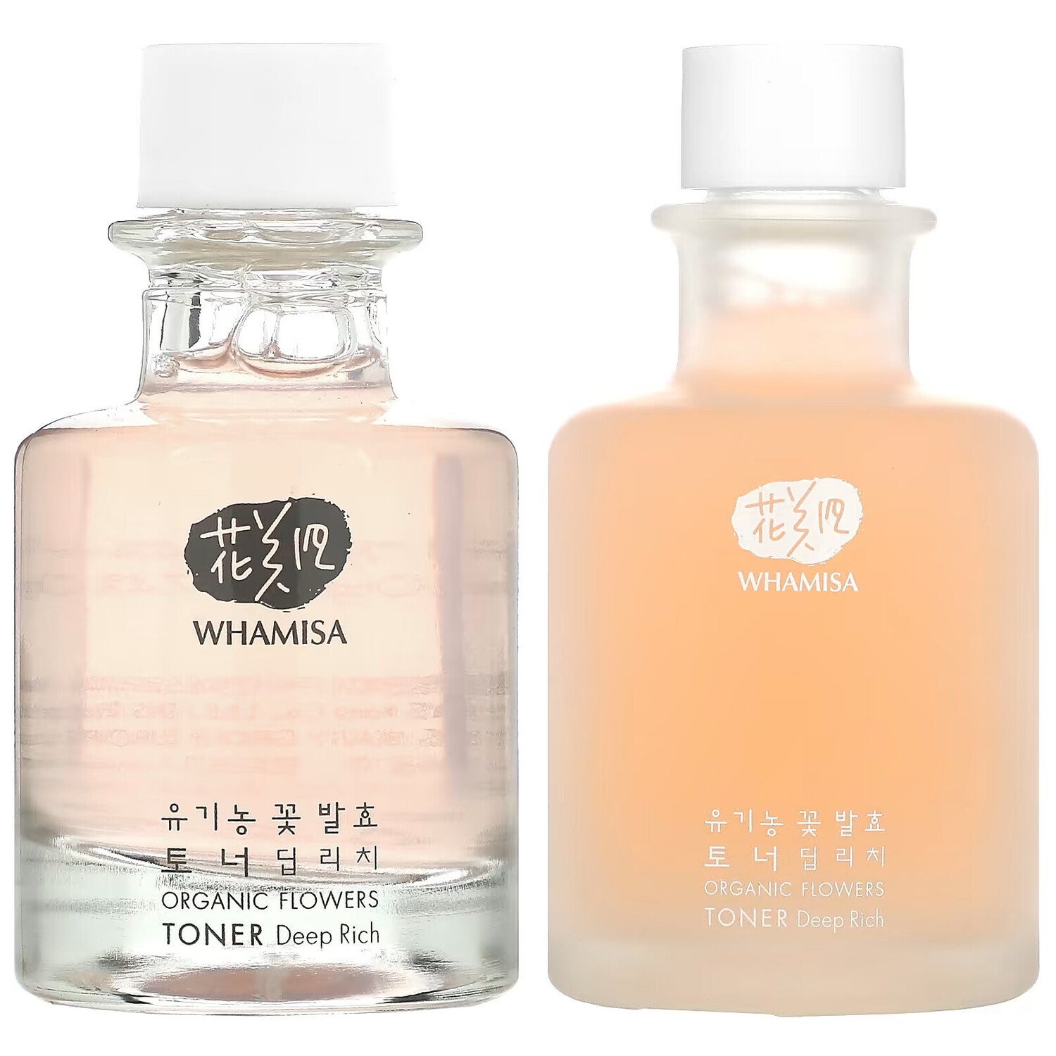 

Whamisa, Organic Flowers, Тоник, насыщенный, набор из 2 предметов