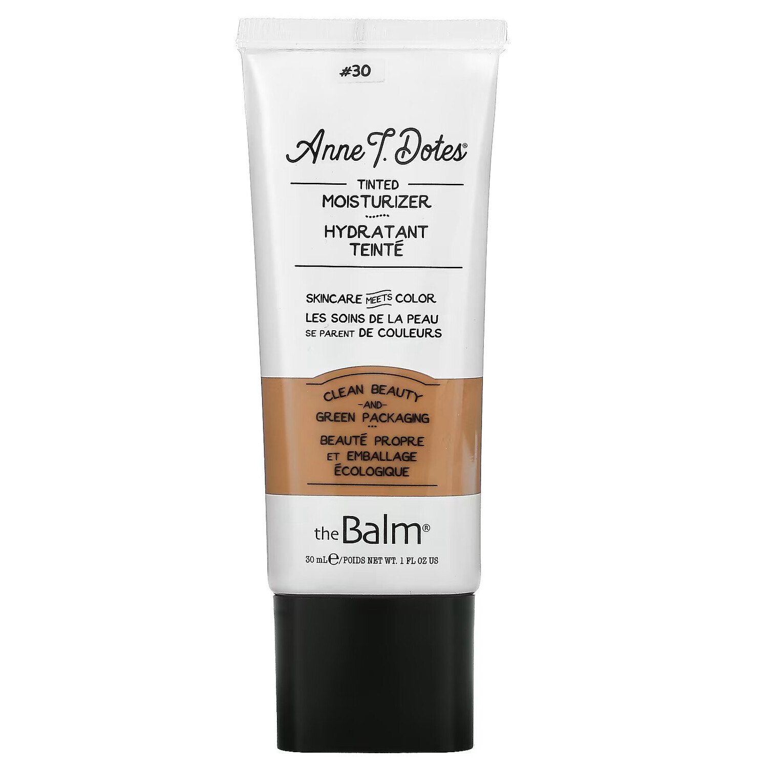 

theBalm Cosmetics, Anne T. Dotes, увлажняющее средство с тонирующим эффектом, № 30, 30 мл (1 жидк. Унция)