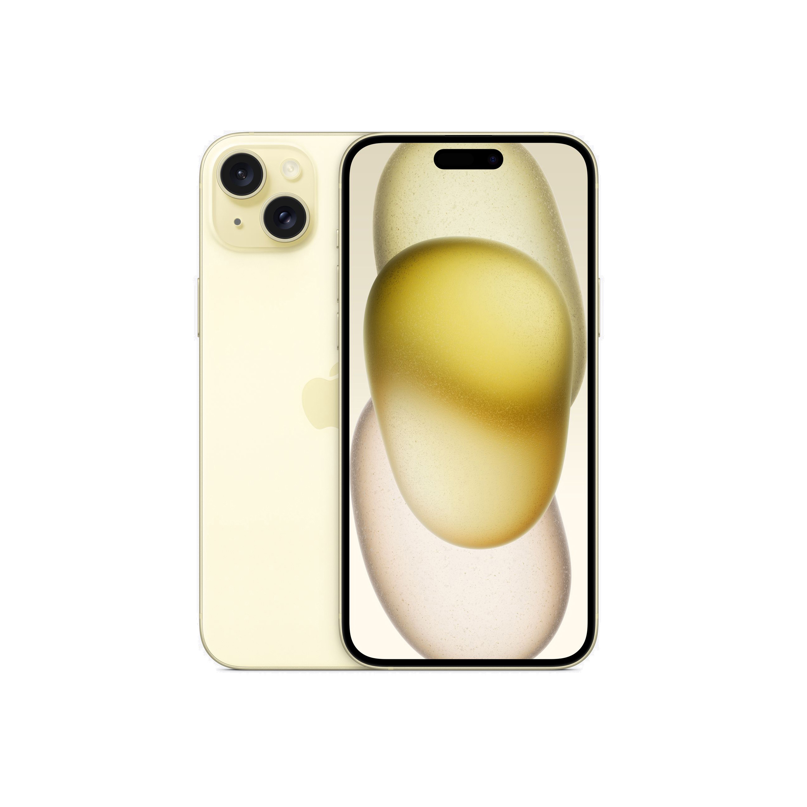 Смартфон Apple iPhone 15 Plus, 256 ГБ, Yellow смартфон apple iphone 15 256 гб 2 sim yellow