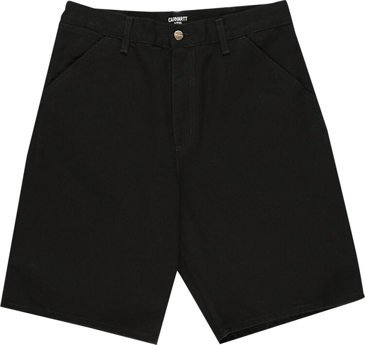 

Шорты Carhartt WIP Single Knee Shorts 'Black', черный
